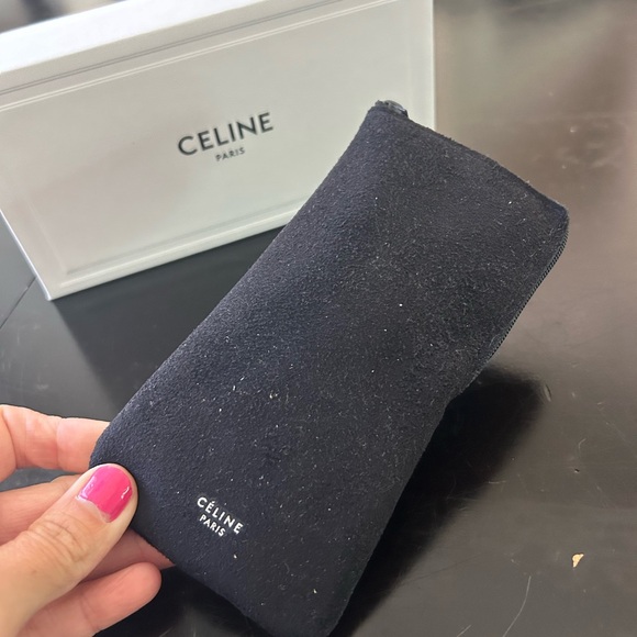 Celine Sunglasses. Pink/Purple frame. Excellent condition. - Picture 9 of 10